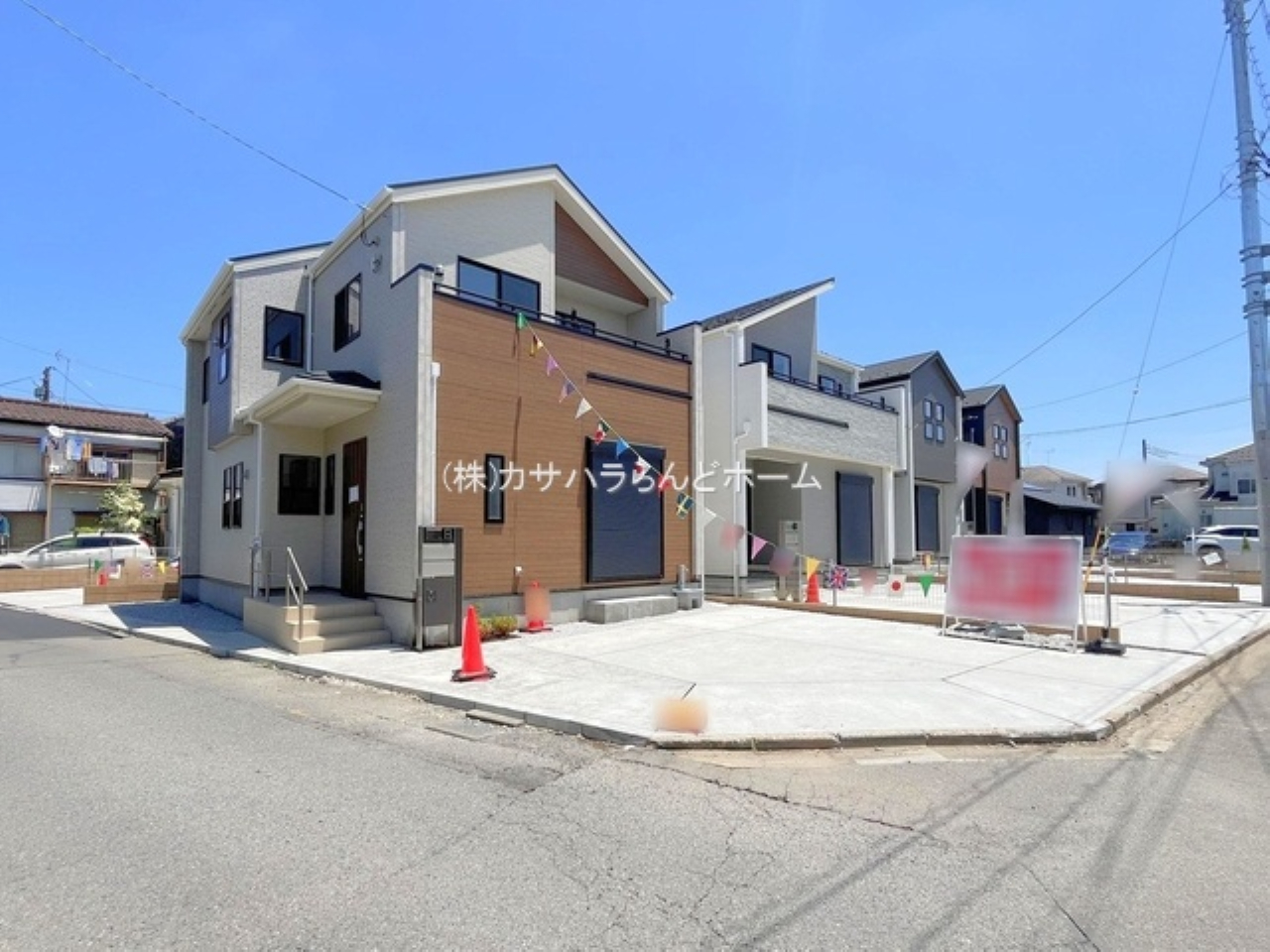 川越市砂新田２期　新築一戸建て　全５棟現場　４号棟