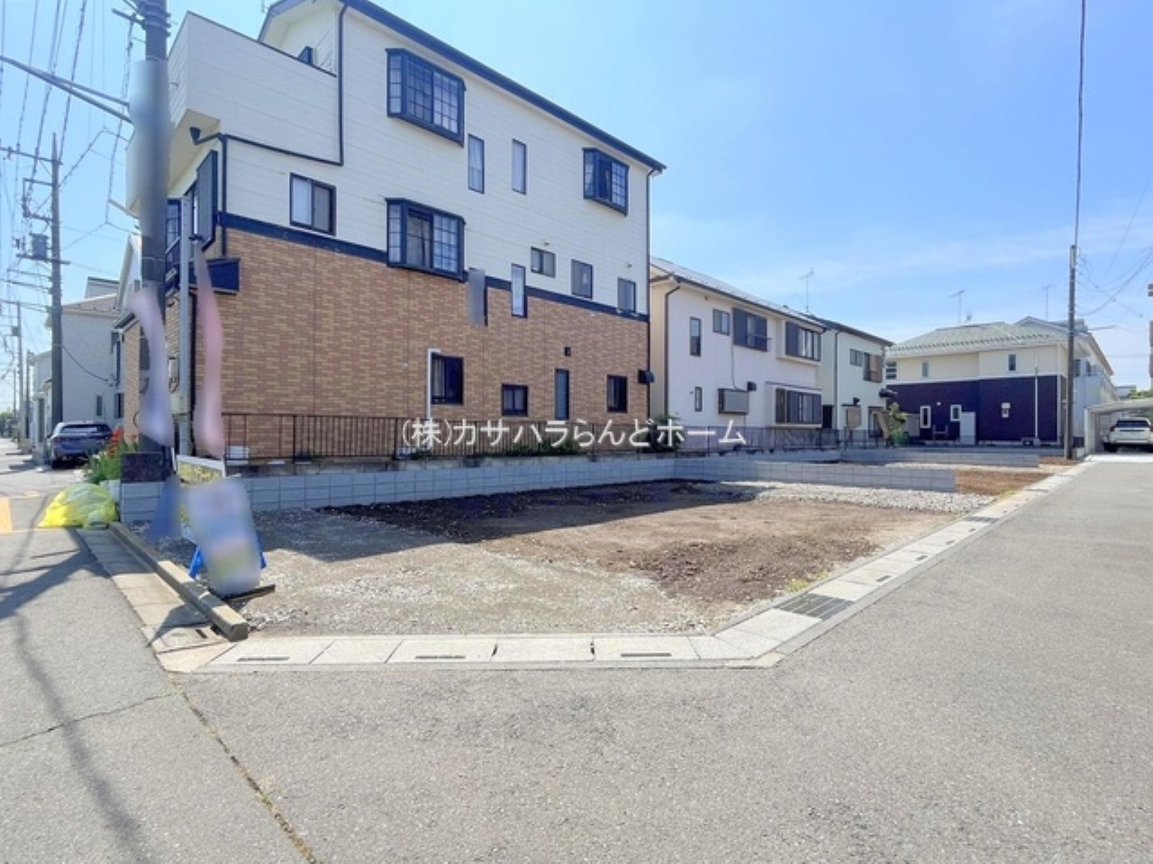 川越市並木４期　新築一戸建て　全３棟現場　１号棟