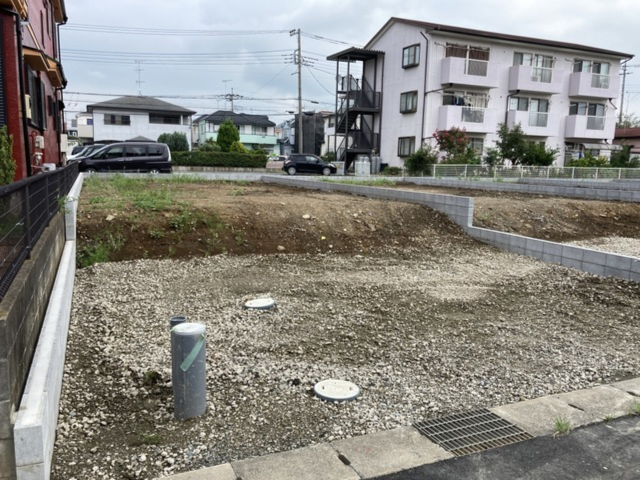 東松山市五領町　新築一戸建て　全６棟現場　１号棟