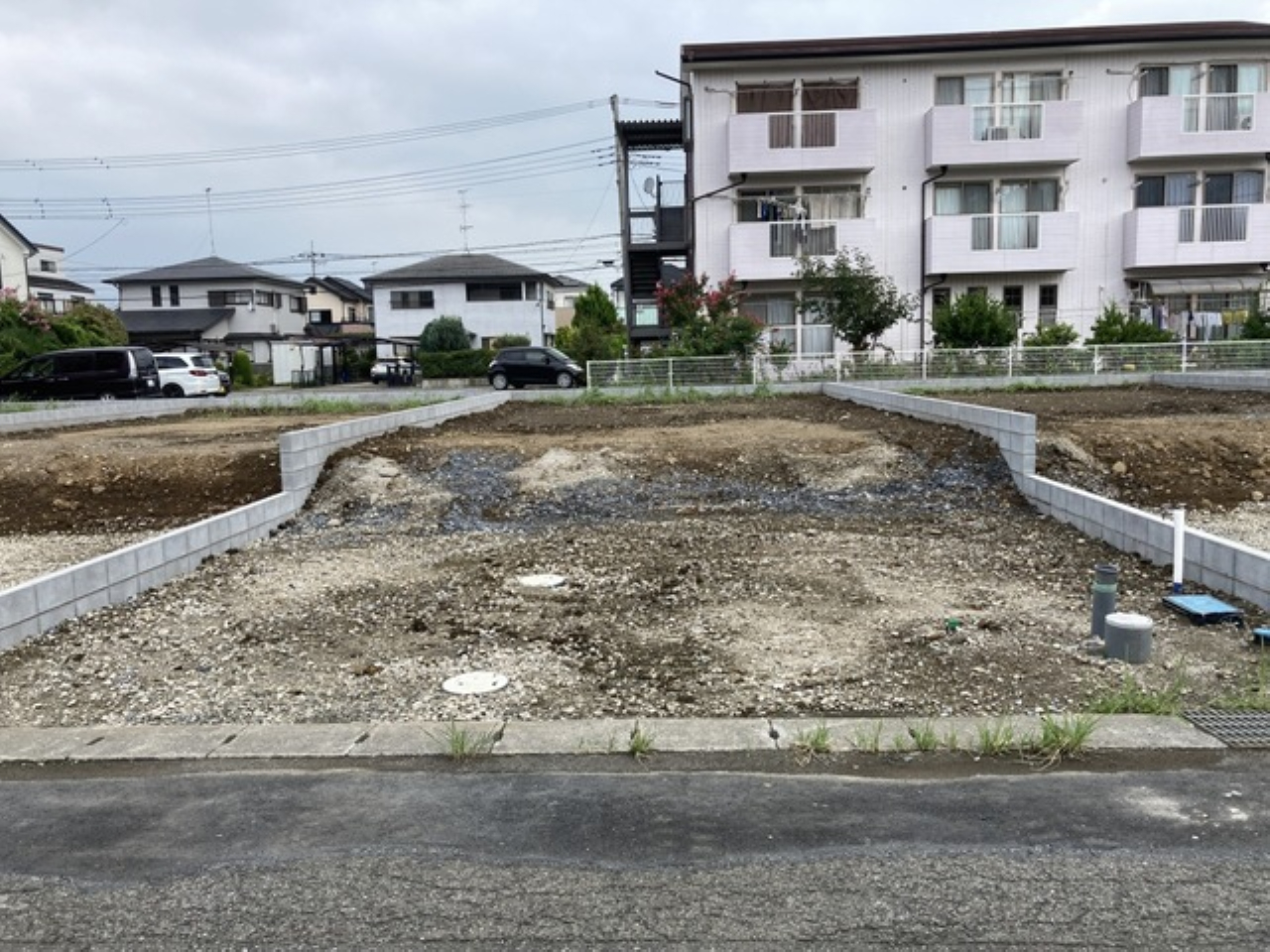 東松山市五領町　新築一戸建て　全６棟現場　３号棟