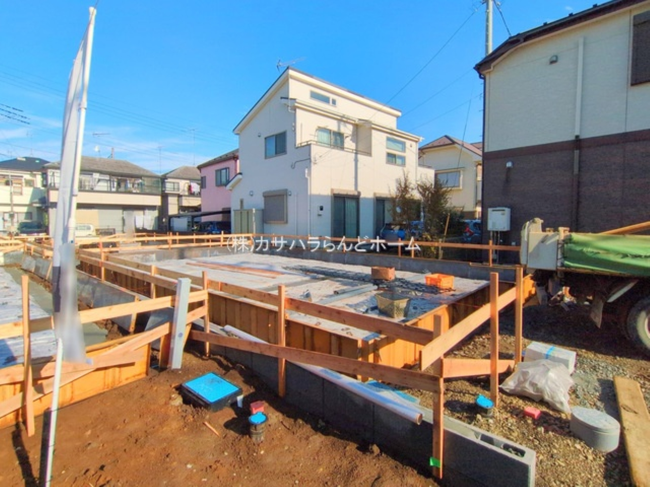 川越市寺尾第５　新築一戸建て　全５棟現場　４号棟