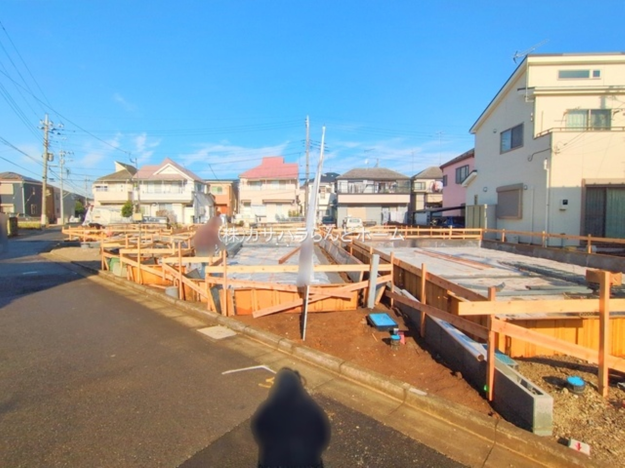 川越市寺尾第５　新築一戸建て　全５棟現場　５号棟