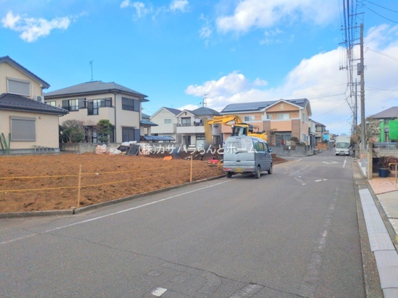 川越市かすみ野第５　新築一戸建て　全２棟現場　１号棟