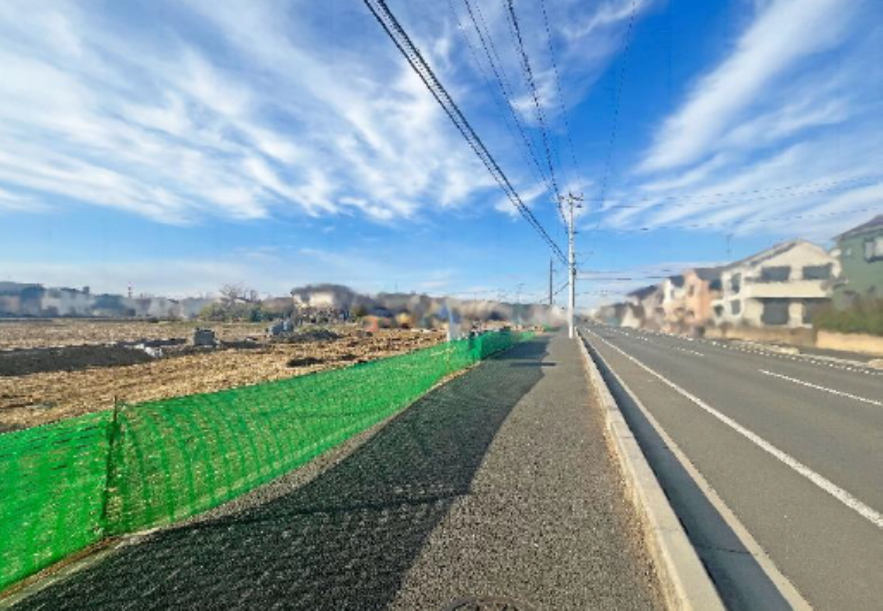 川越市砂　建築条件無し売地　全１０区画　６号地