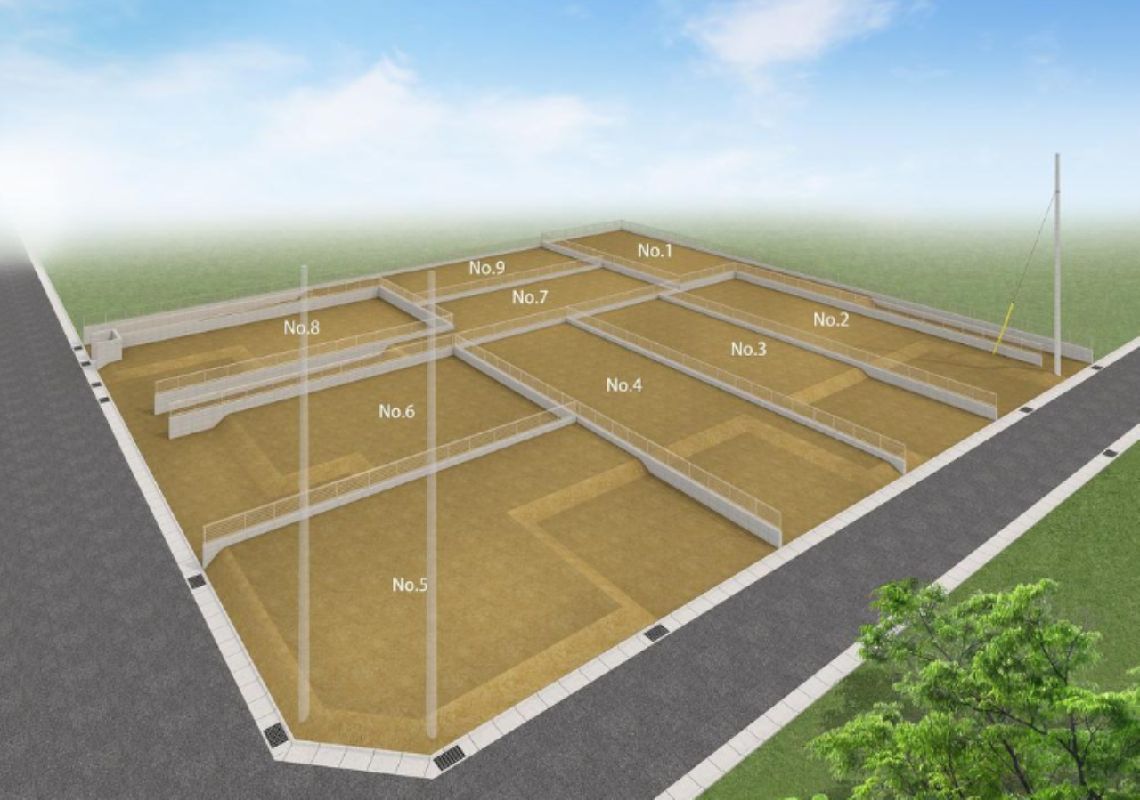 鶴ヶ島市脚折町１０期　建築条件無し売地　全９区画　１区画