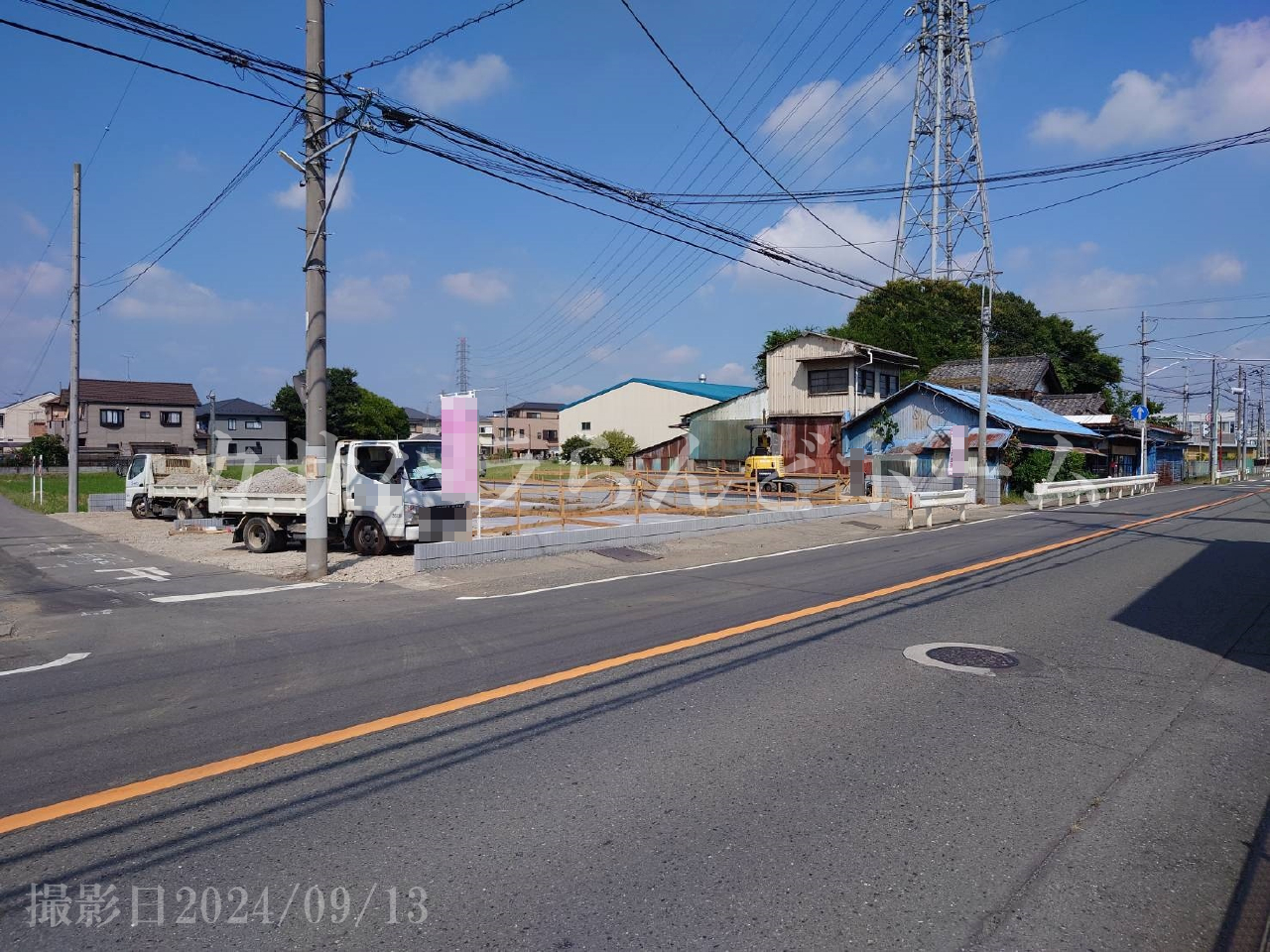 川越市山田第７　新築一戸建て　全３棟現場　新築仲介手数料無料_画像1