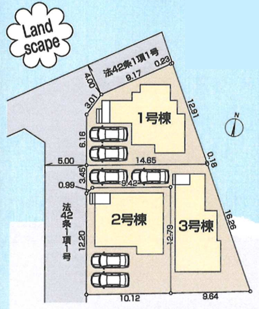 鶴ヶ島市下新田第２　新築一戸建て　全３棟　仲介手数料無料_画像1