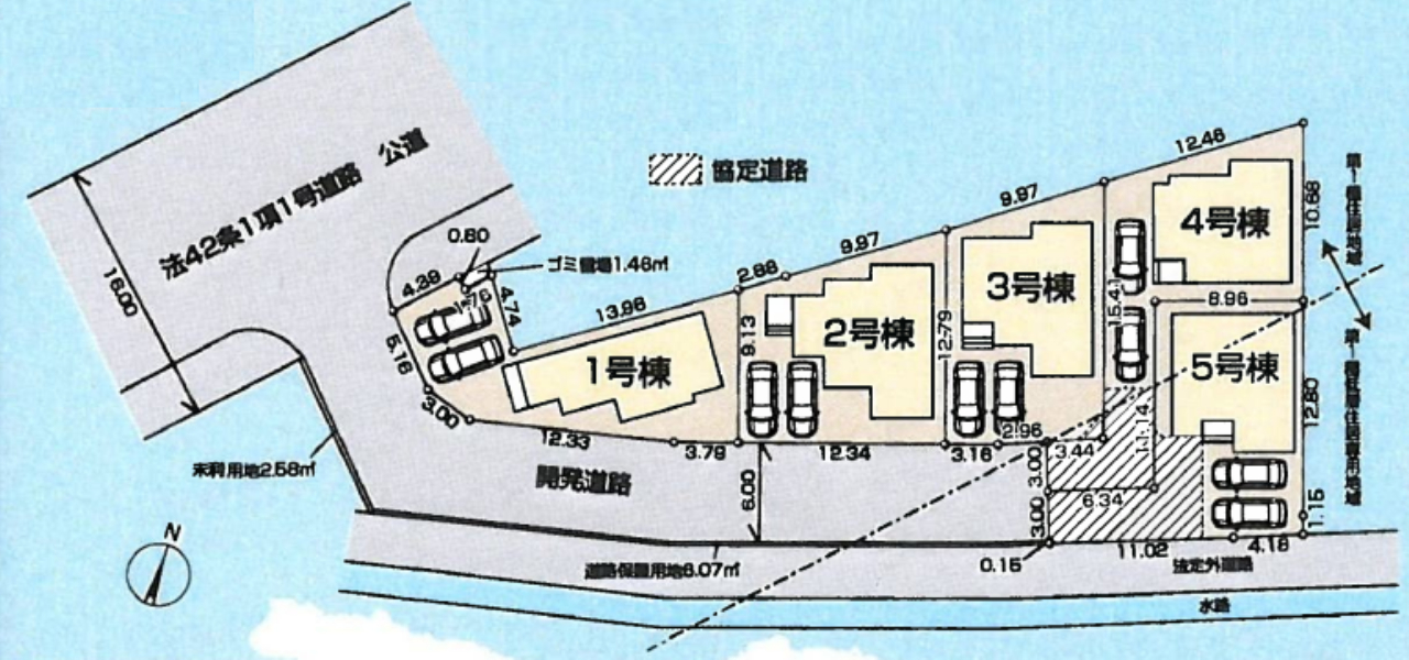 鶴ヶ島市藤金第三　新築一戸建て　全５棟　仲介手数料無料_画像2