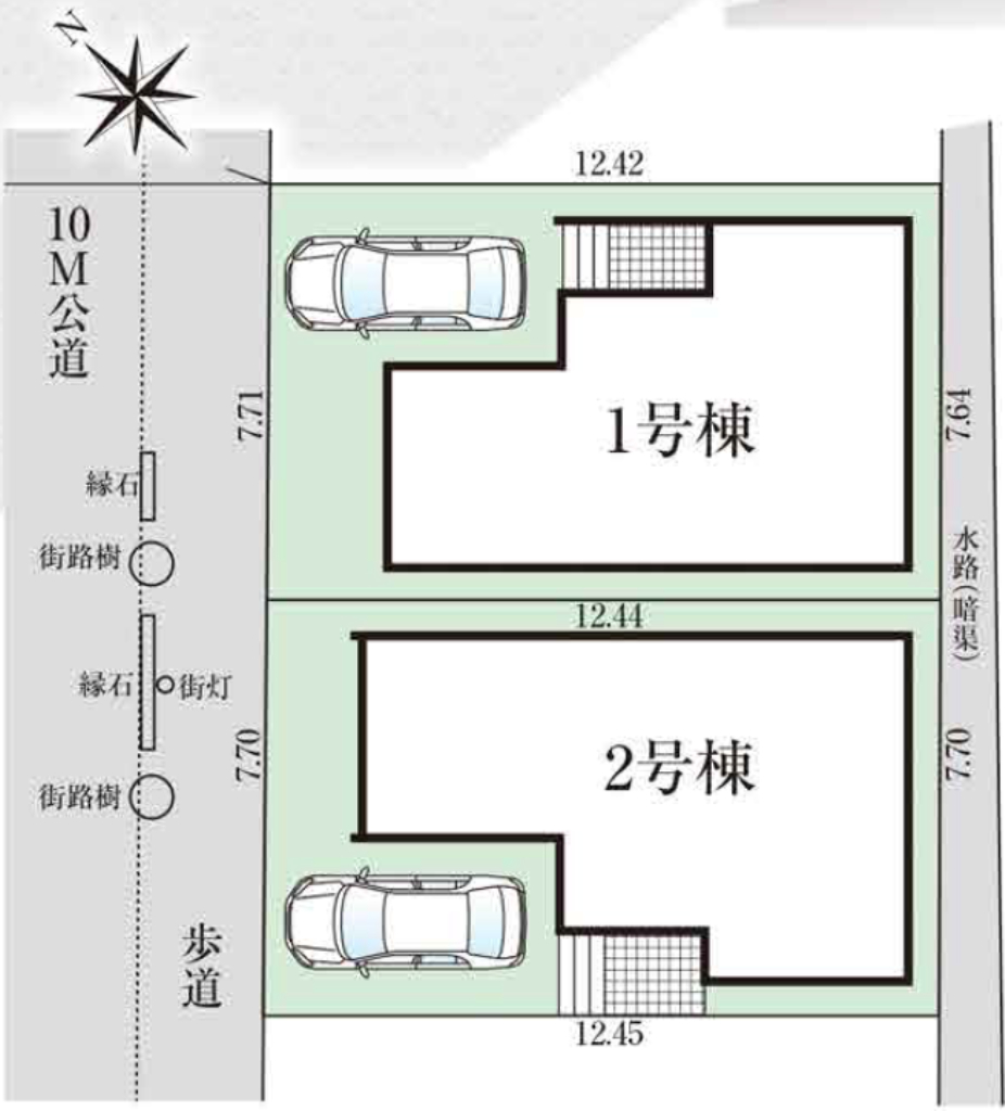 川越市清水町　新築一戸建て　全２棟　仲介手数料無料_画像2