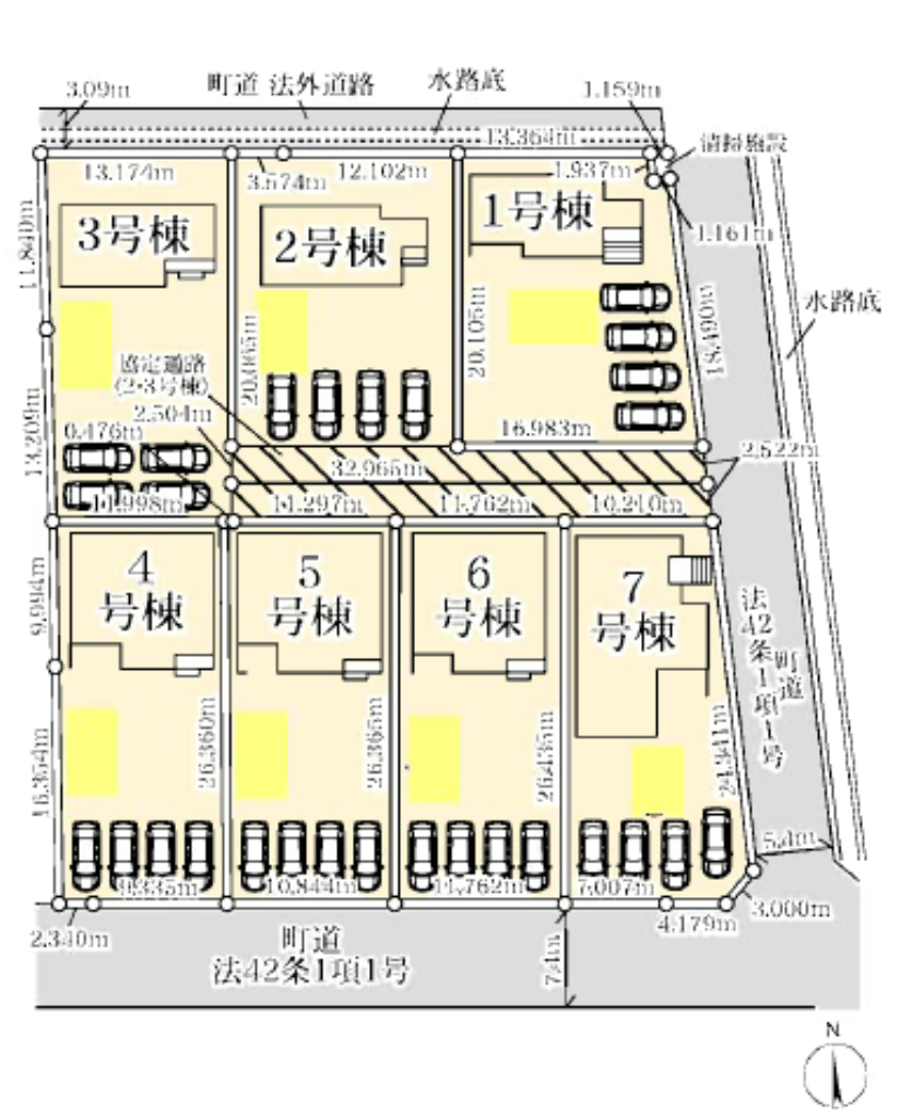 比企郡川島町平沼　新築一戸建て　全７棟現場　新築仲介手数料０円無料！_画像2