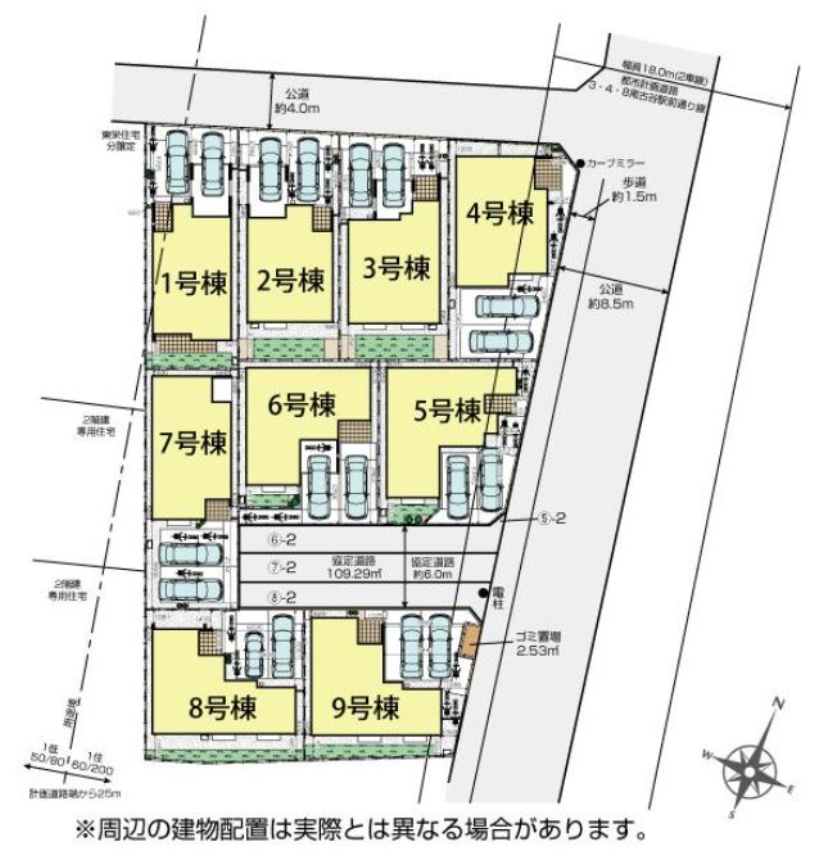 川越市並木２期　新築一戸建て　全９棟現場　新築仲介手数料０円無料！_画像3