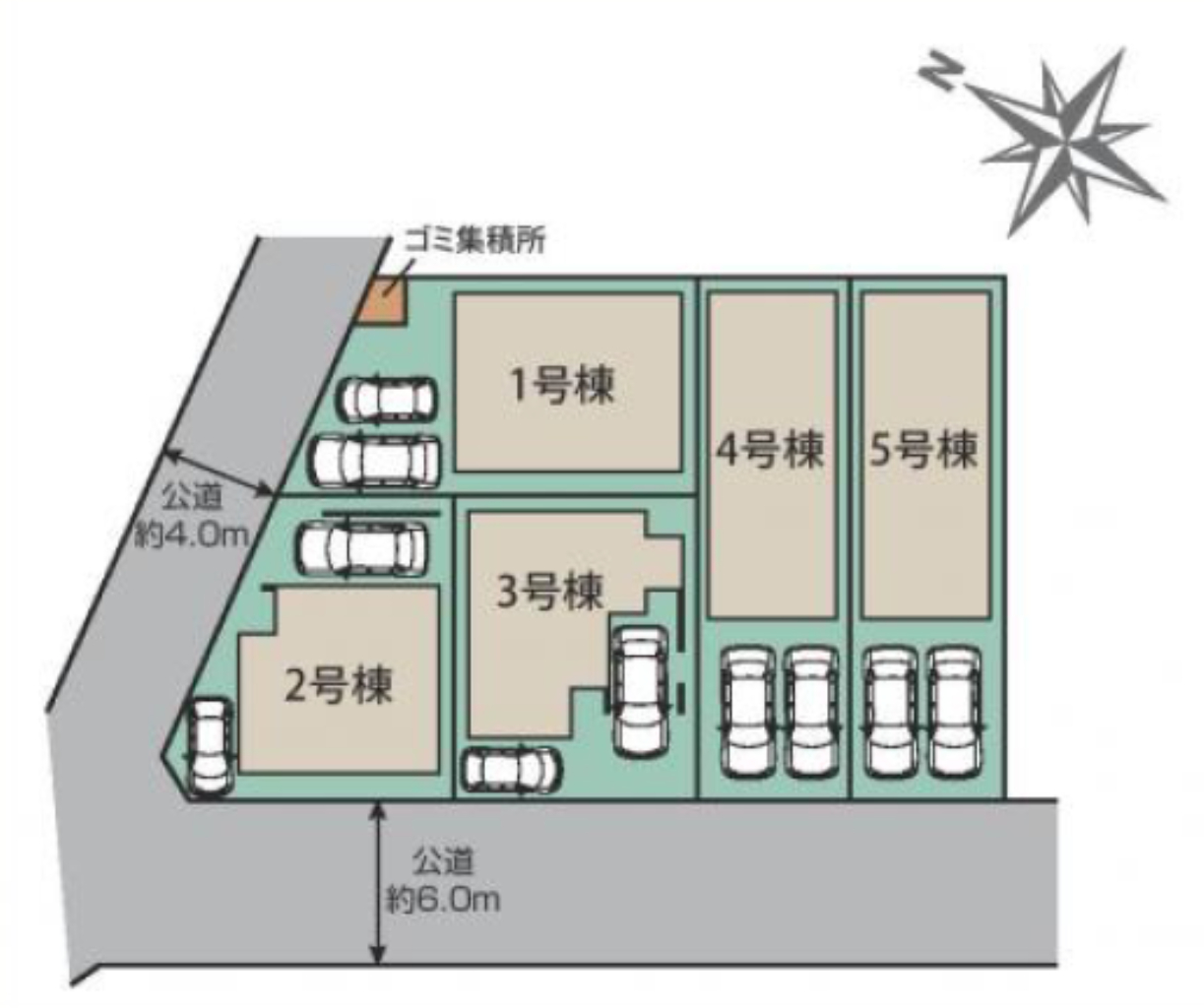 川越市並木新町２期　新築一戸建て　全５棟現場　５号棟_画像3