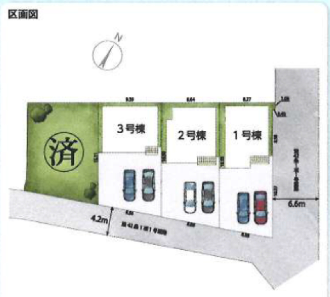 比企郡川島町中山第４　新築一戸建て　全４棟現場　３号棟_画像3