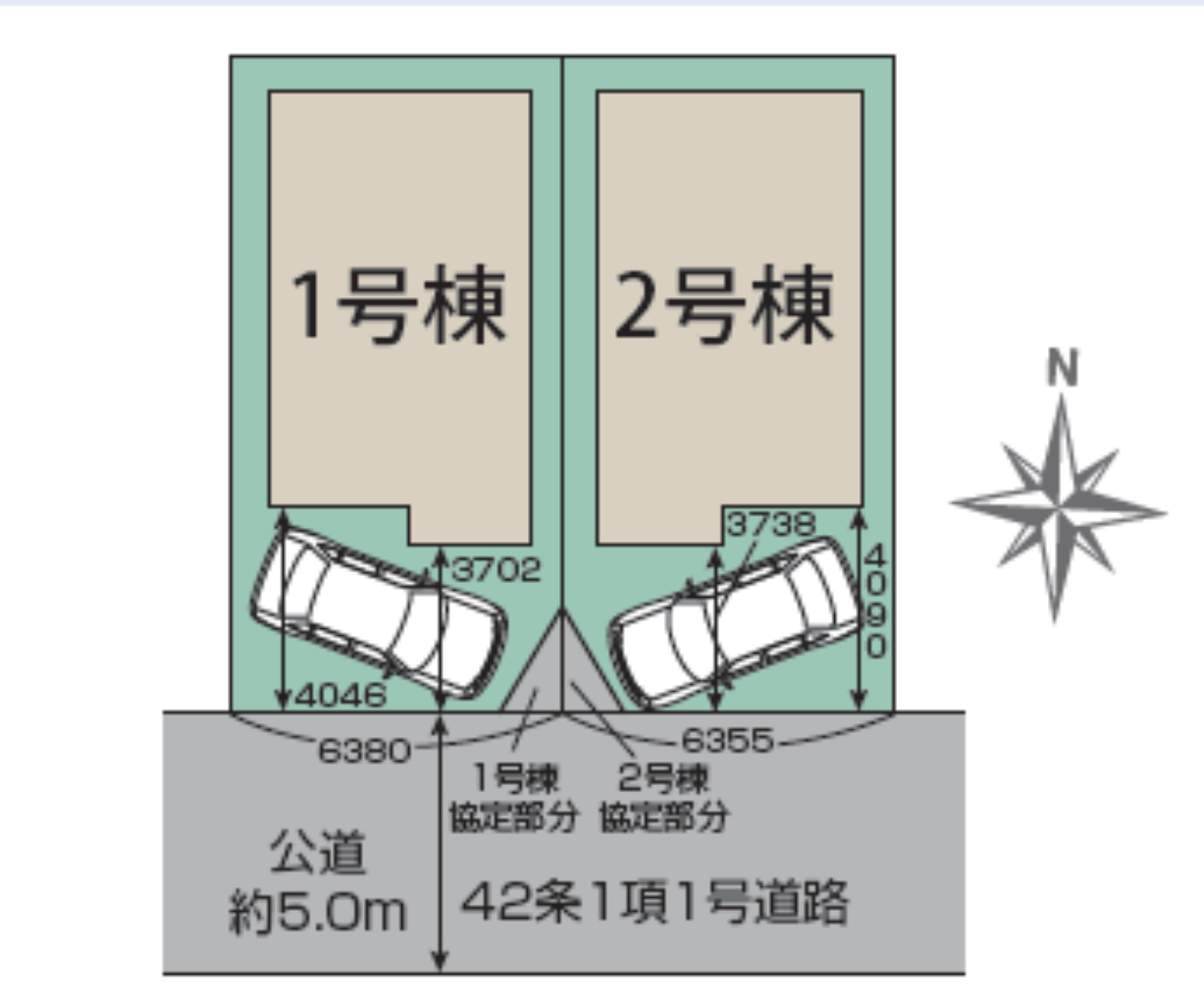 川越市霞ヶ関北３丁目　新築一戸建て　全２棟現場　新築仲介手数料０円無料！_画像3