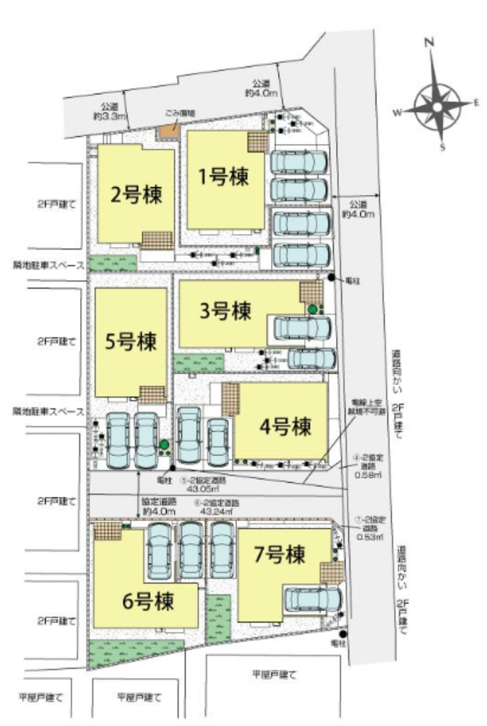 川越市寺尾　新築一戸建て　全７棟現場　新築仲介手数料０円無料！_画像3