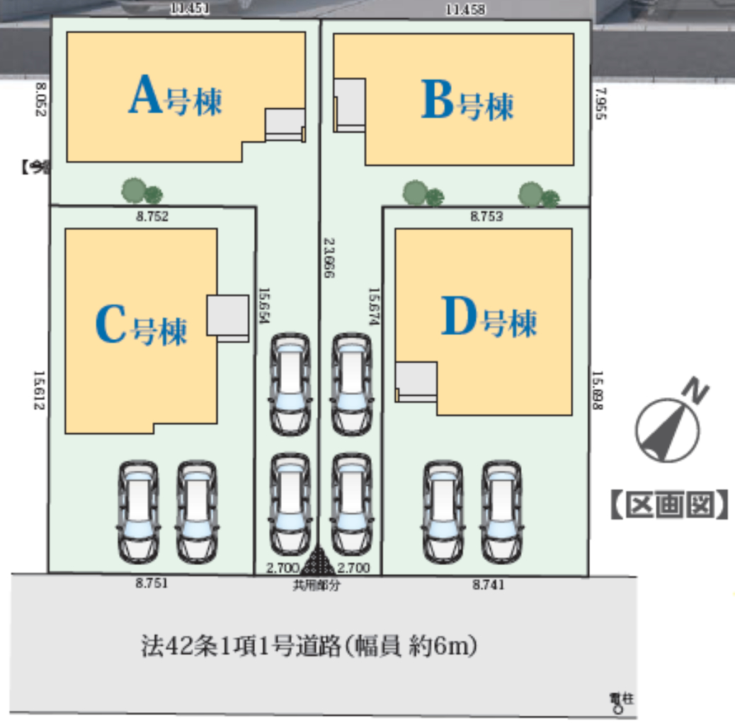 川越市諏訪町　新築一戸建て　全４棟現場　新築仲介手数料０円無料！_画像3