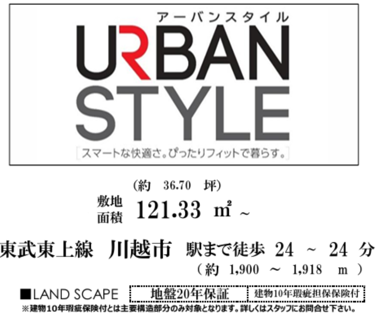 川越市今成１期　新築 戸建　全５棟現場　仲介手数料無料_画像3