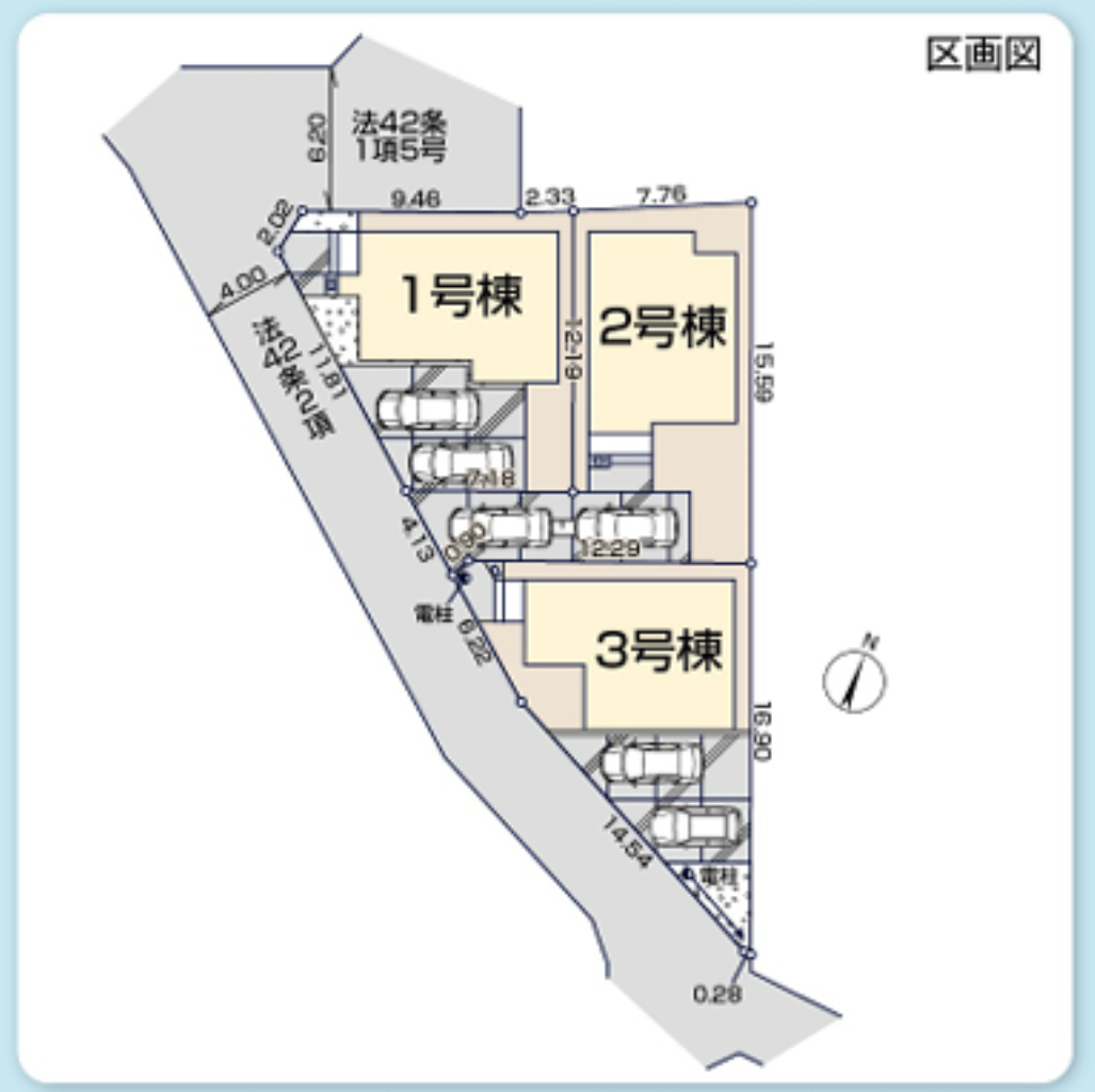 川越市寺尾第３　新築一戸建て　全３棟現場　新築仲介手数料０円無料！_画像3