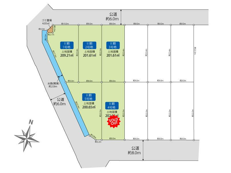 東松山市山崎町　建築条件無し売地１期・２期　全１１区画　仲介手数料無料土地！_画像3