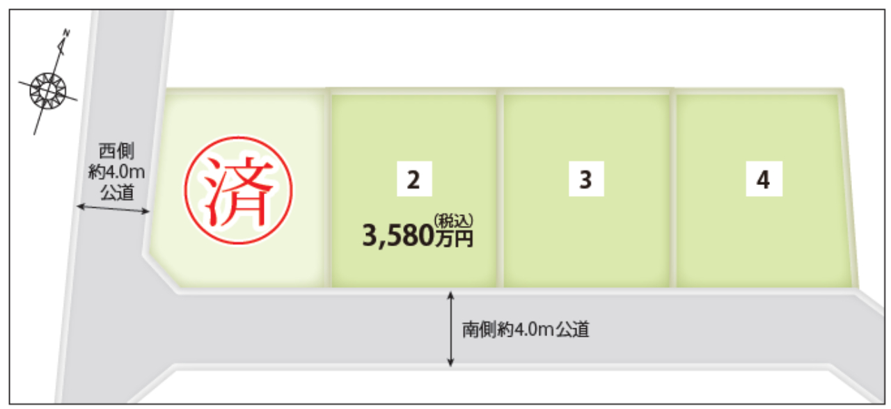 川越市寺尾　新築一戸建て　全４棟現場　新築仲介手数料０円無料！_画像3