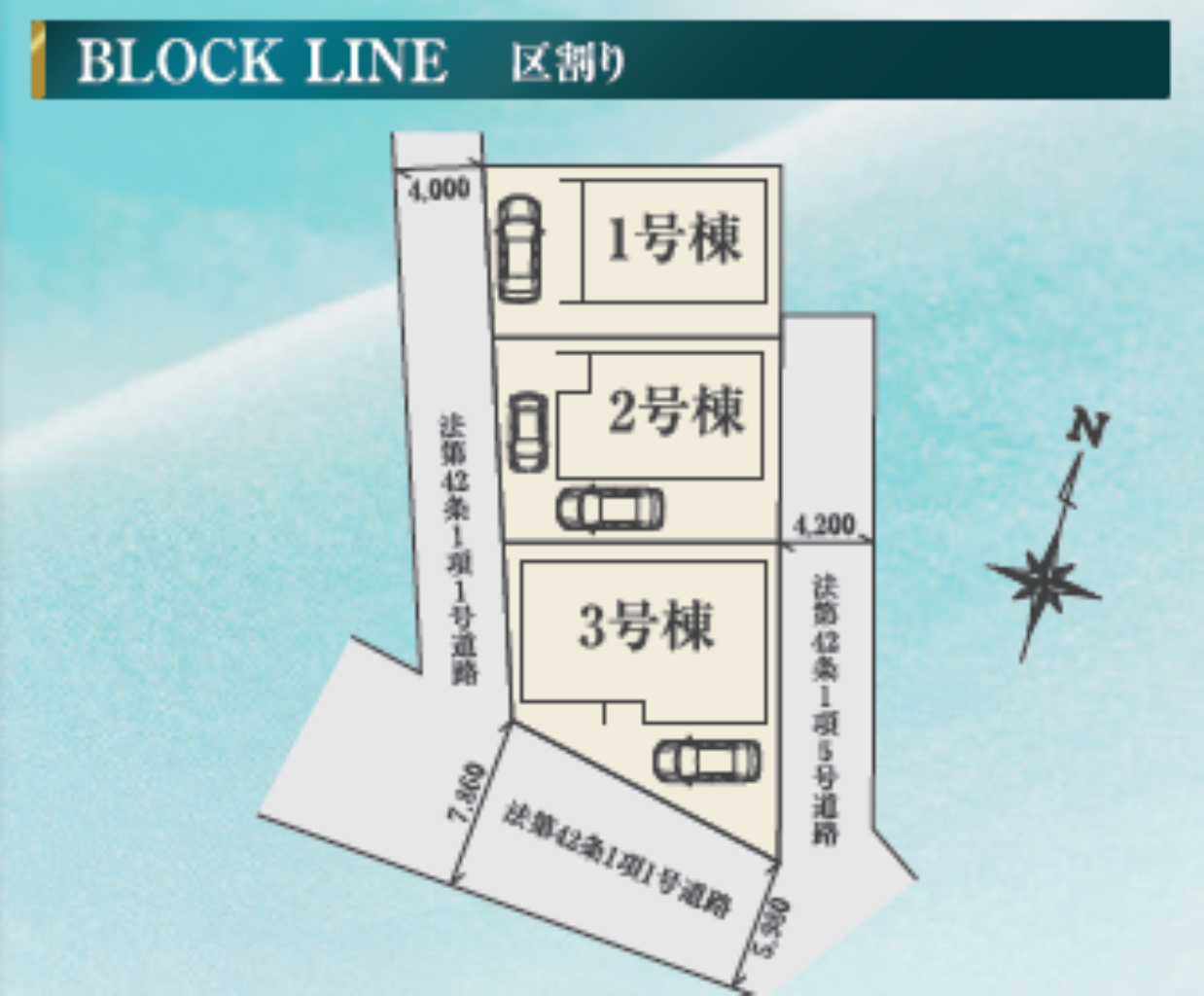 川越市砂２３-２期　新築一戸建て　全３棟現場　新築仲介手数料０円無料！_画像3