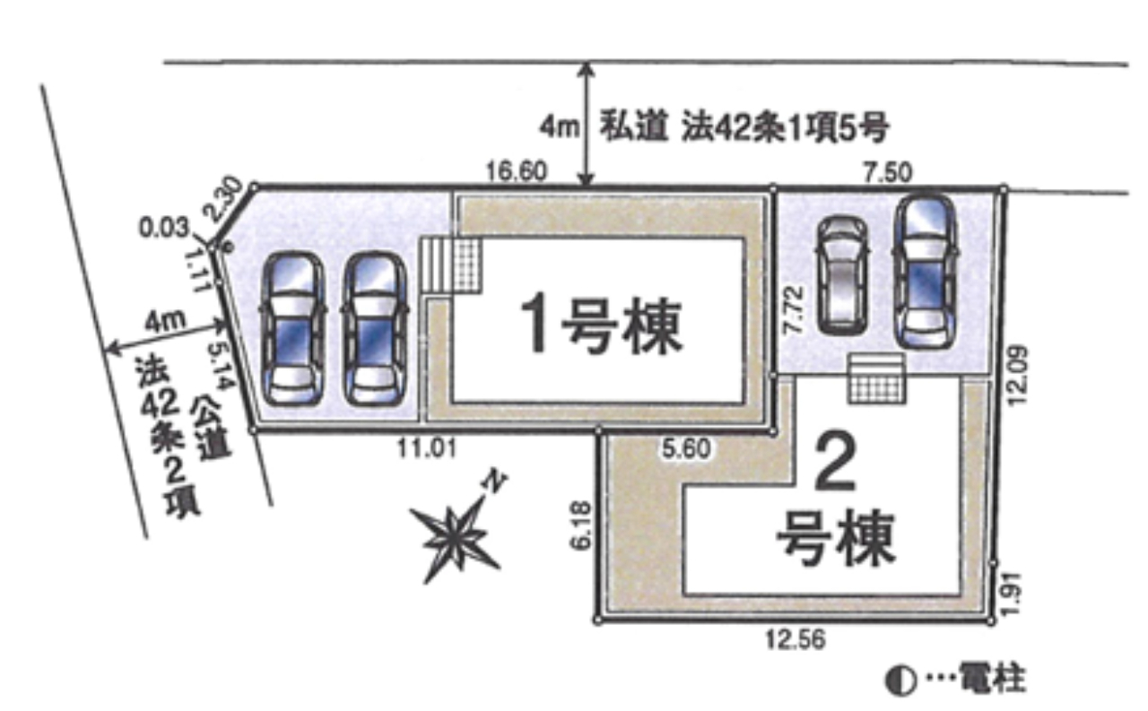 川越市大塚第６　新築一戸建て　全２棟現場　新築仲介手数料０円無料！_画像3