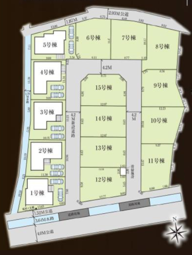 川越市小仙波町２丁目　新築一戸建て　全１５棟現場_画像3