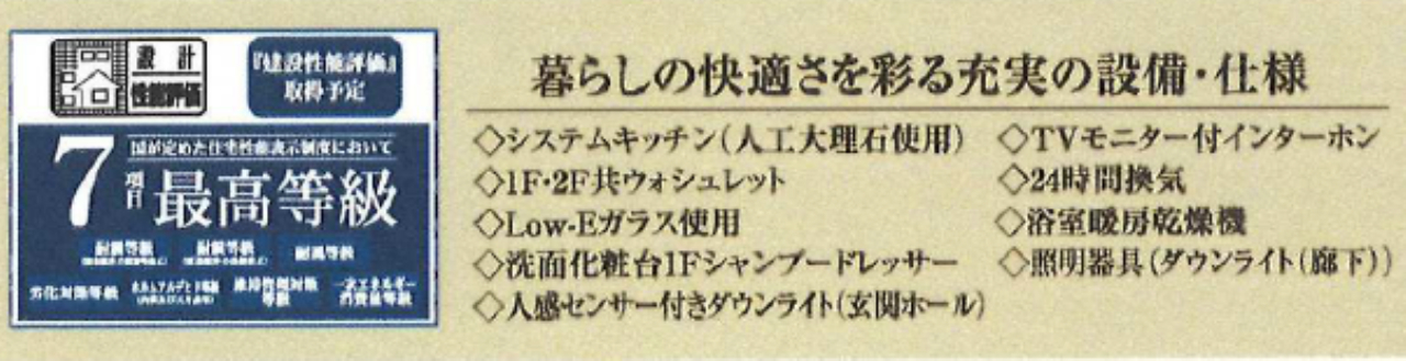 川越市砂新田第７　新築一戸建て　全３棟現場　新築仲介手数料０円無料！_画像4