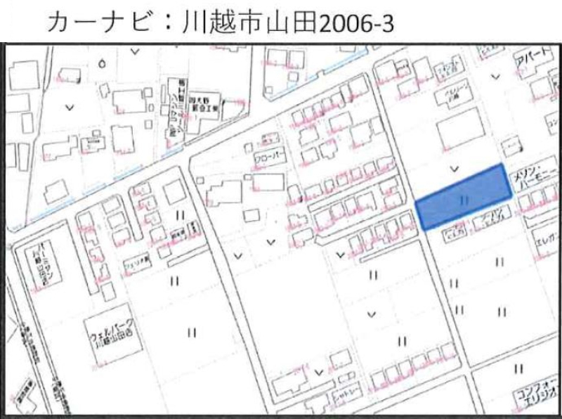 川越市山田　建築条件無し売地　全６区画　仲介手数料無料土地！_画像5