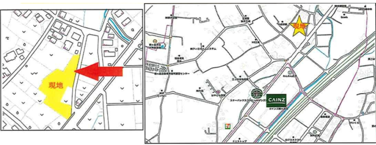 鶴ヶ島市三ツ木　建築条件無し売地　全２区画　仲介手数料無料土地！_画像5